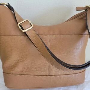 Giani Bernini Bridle Leather Hobo fawn/gold